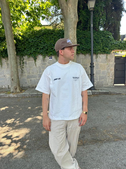 WHITE RALLY TEE