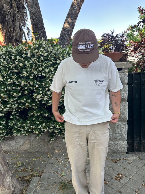 WHITE PORSCHE TEE