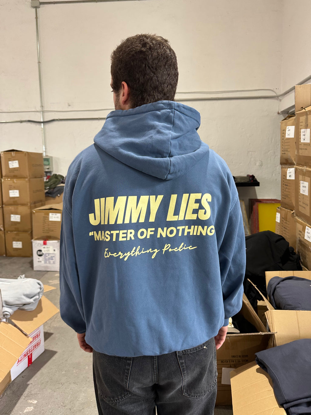 ÍNDIGO YELLOW HOODIE