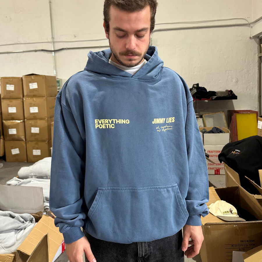 ÍNDIGO YELLOW HOODIE