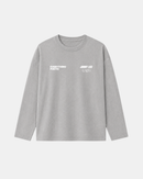 LIGHT GREY LONG TEE V.1