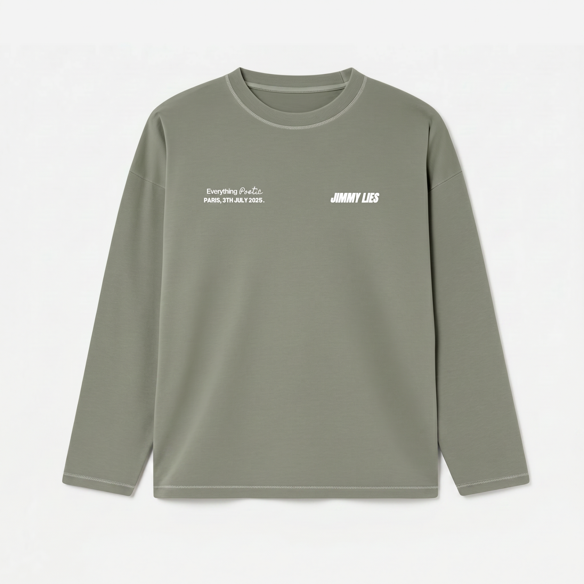 GREEN LONG TEE