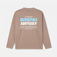 BROWN LONG TEE