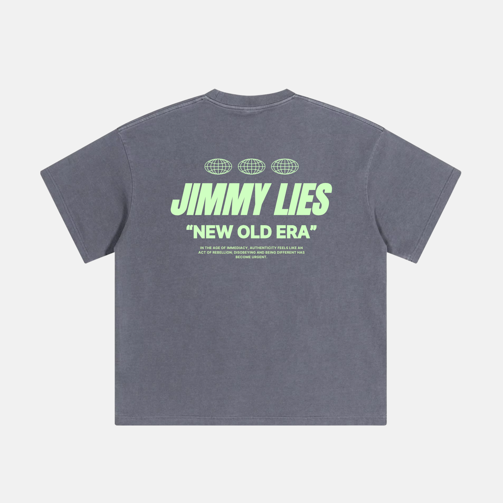 POPS GREY TEE