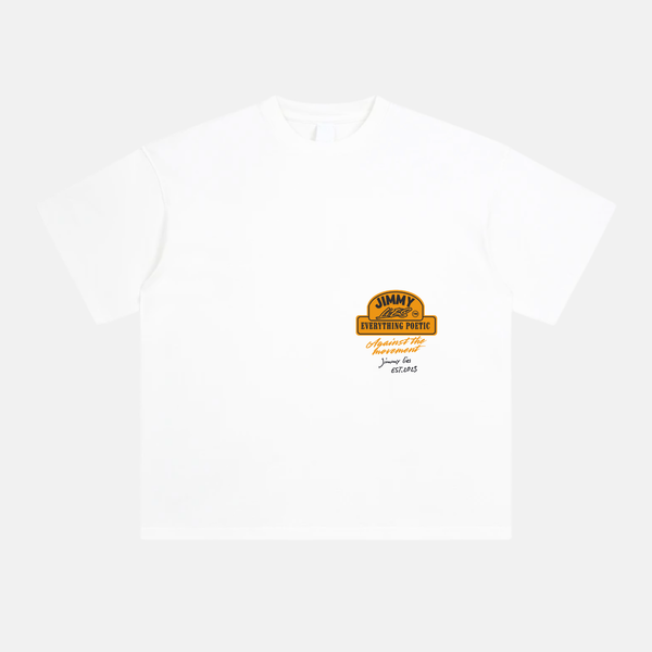 VINTAGE CAMEL WHITE TEE