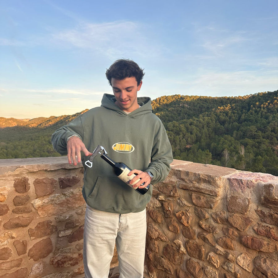 RETRO GREEN HOODIE