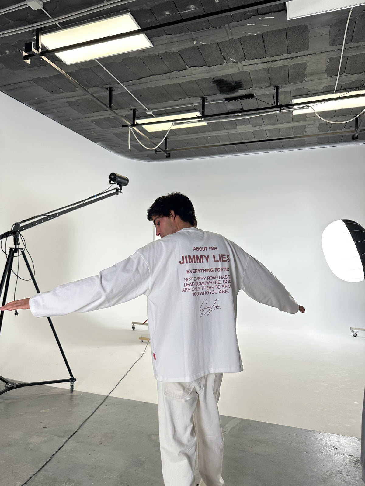 CUADRU WHITE LONG TEE