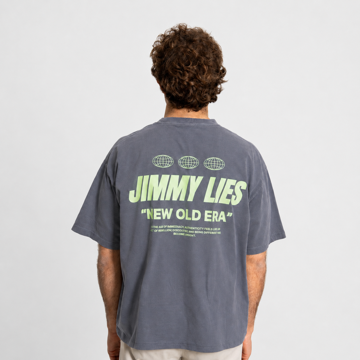 POPS GREY TEE
