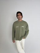 GREEN LONG TEE