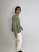 GREEN LONG TEE
