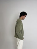 GREEN LONG TEE