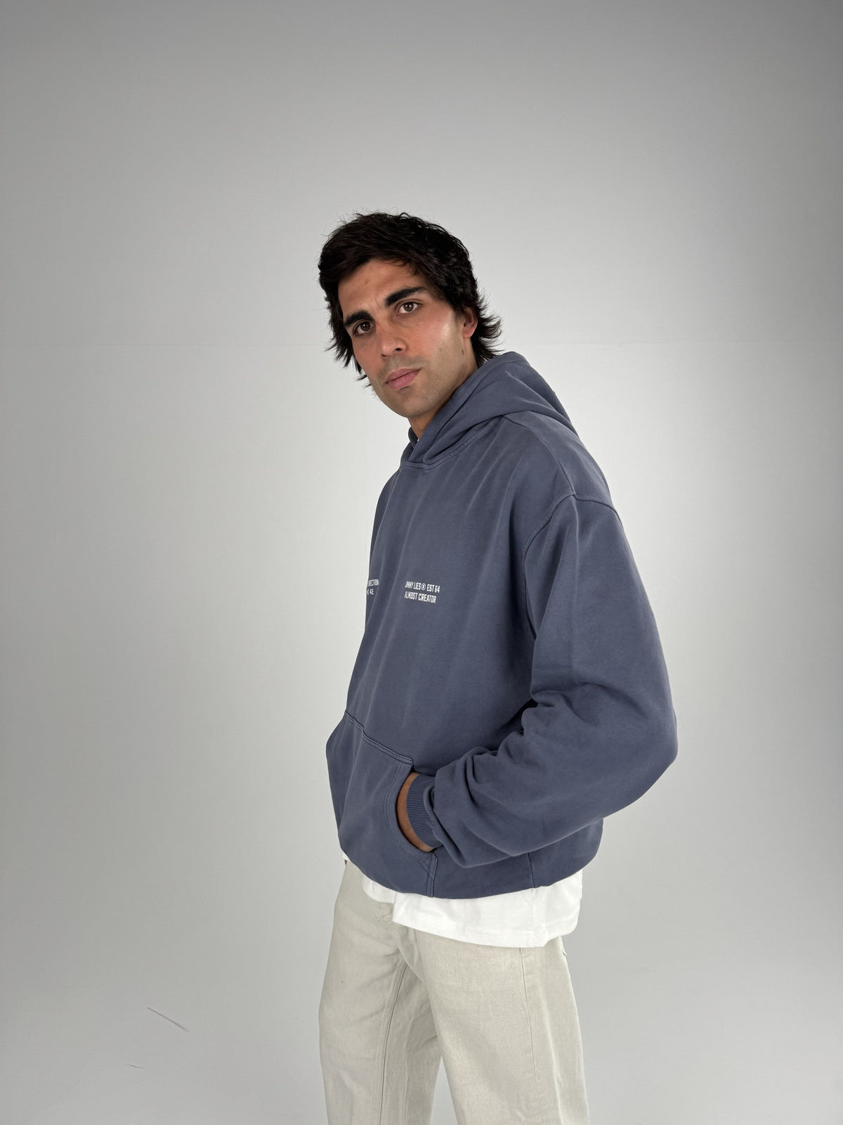 KIVI NAVY HOODIE