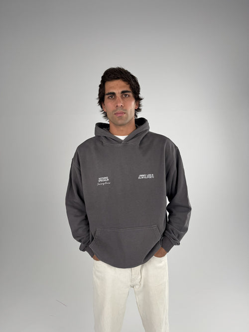 MCQUEEN CHARCOAL HOODIE