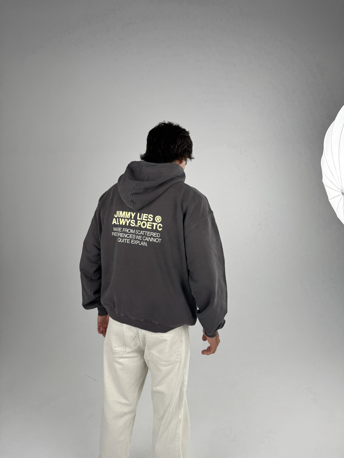 MCQUEEN CHARCOAL HOODIE