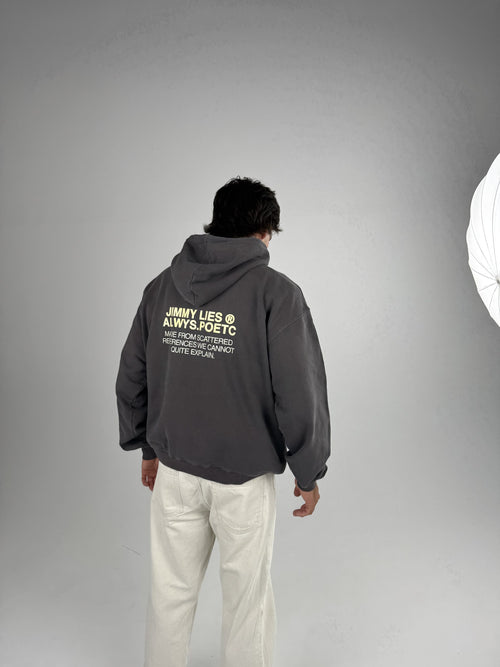 MCQUEEN CHARCOAL HOODIE