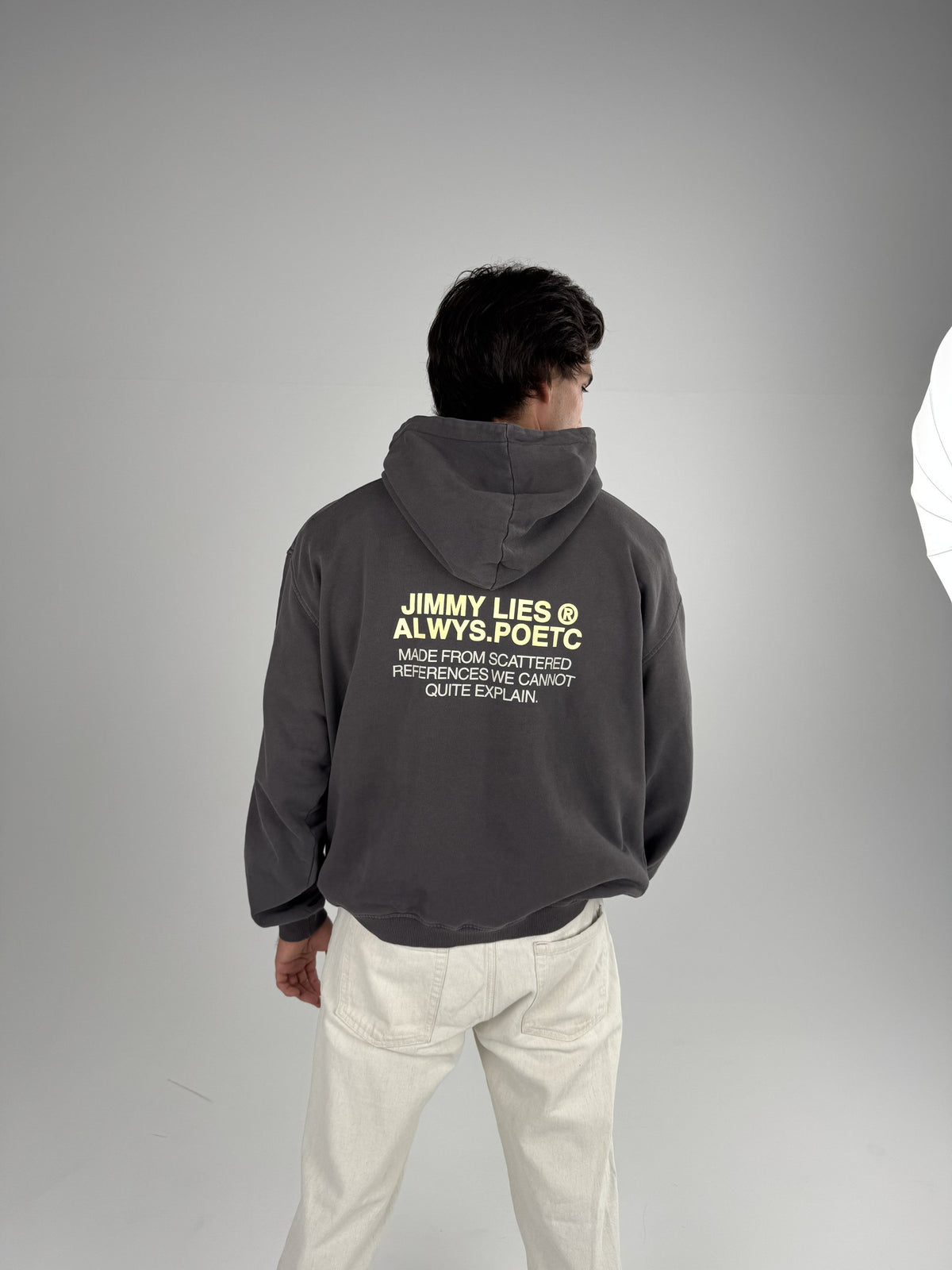MCQUEEN CHARCOAL HOODIE