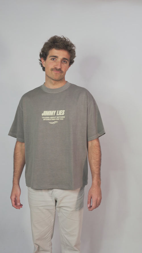 PATS GREY TEE