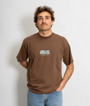 BROWN BLUE TEE